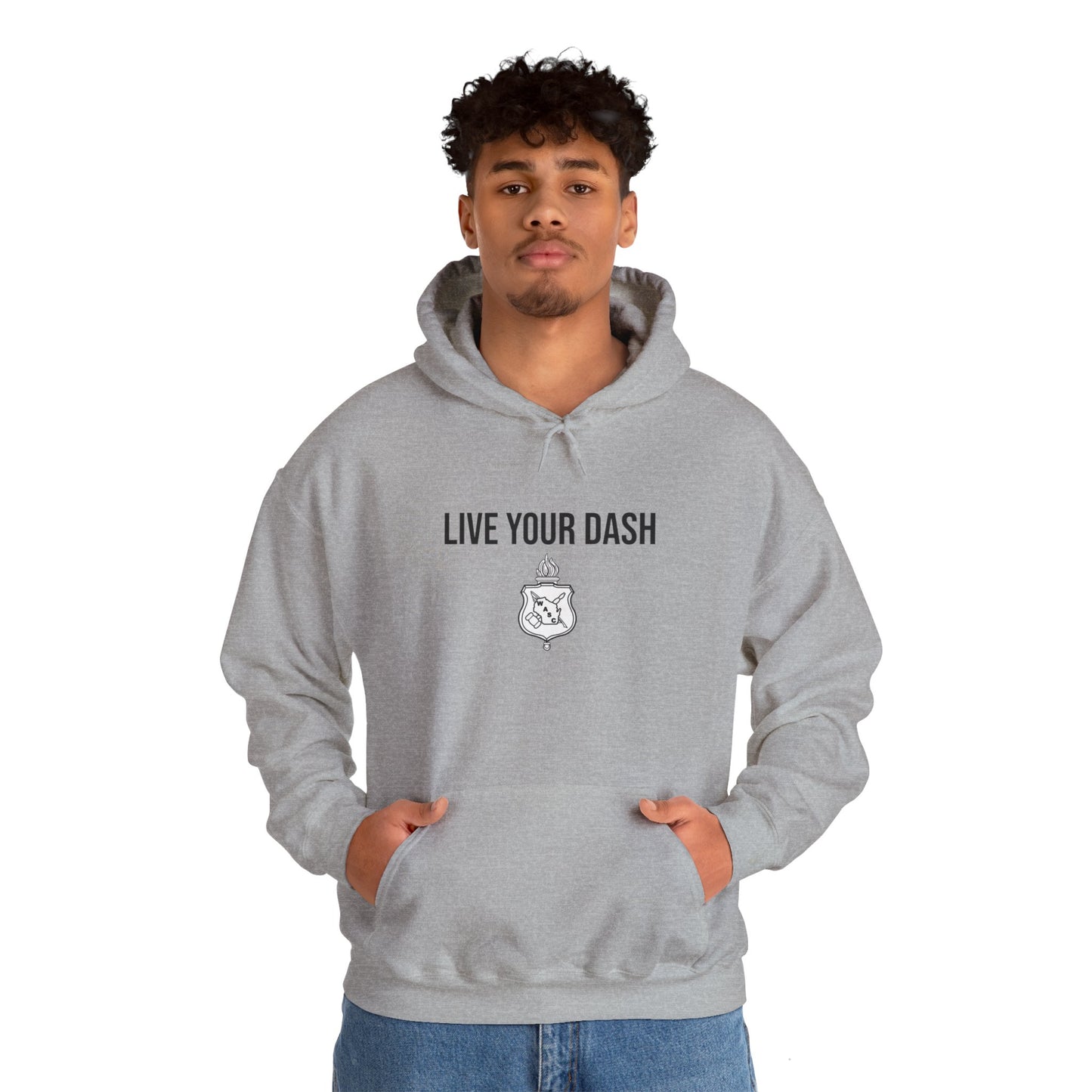 "Live Your Dash" WASC Logo Hoodie