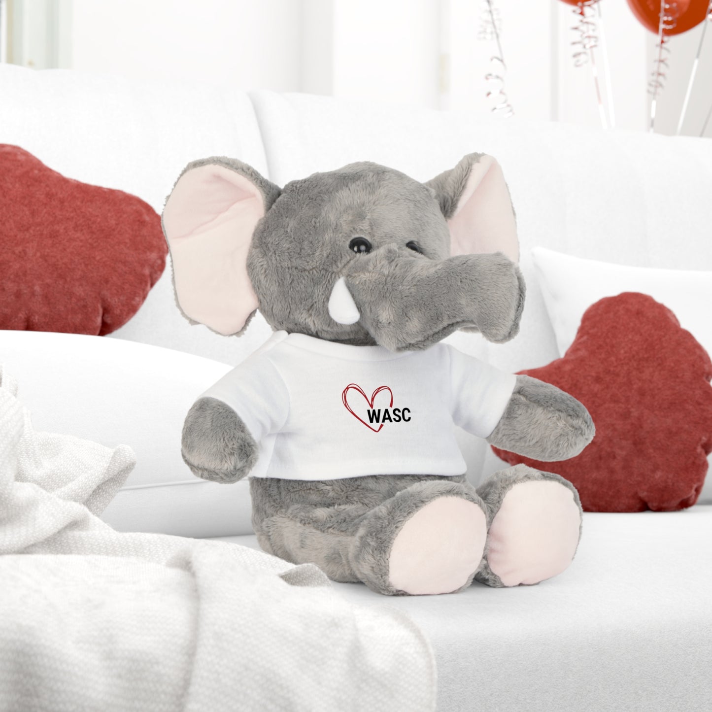 WASC Love Plush Toy with T-Shirt