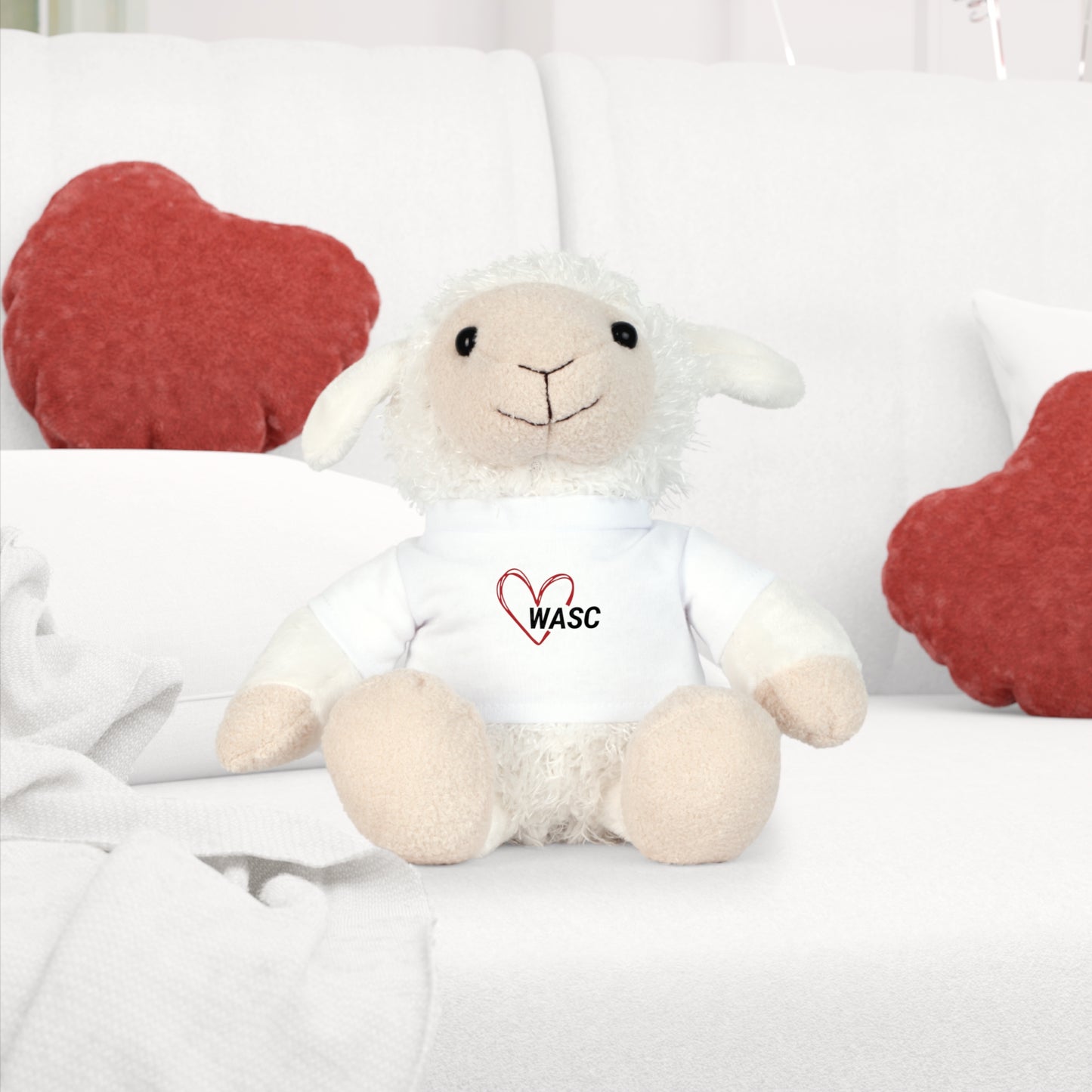 WASC Love Plush Toy with T-Shirt