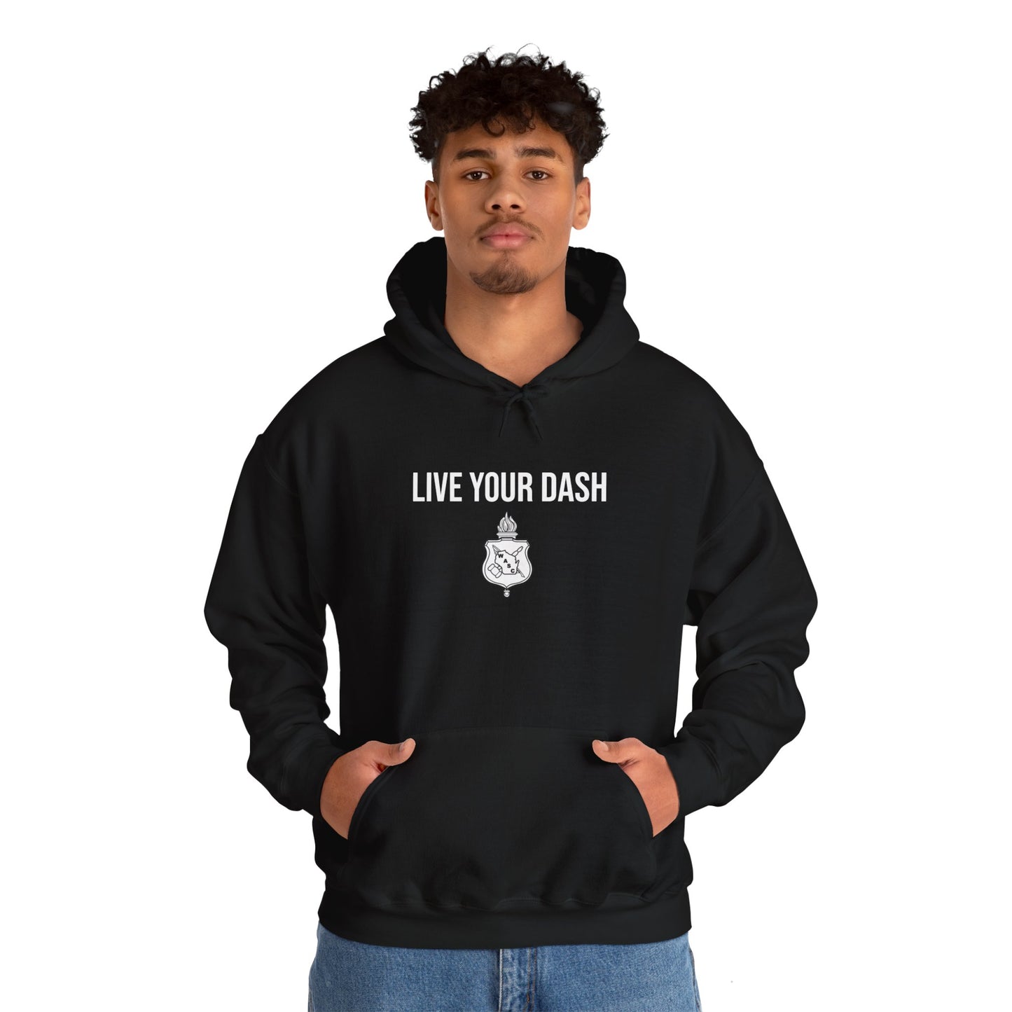 "Live Your Dash" WASC Logo Hoodie