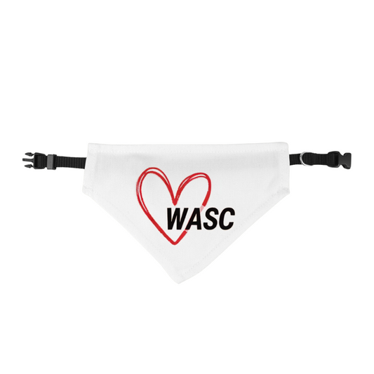 WASC Love Clip-on Pet Bandana