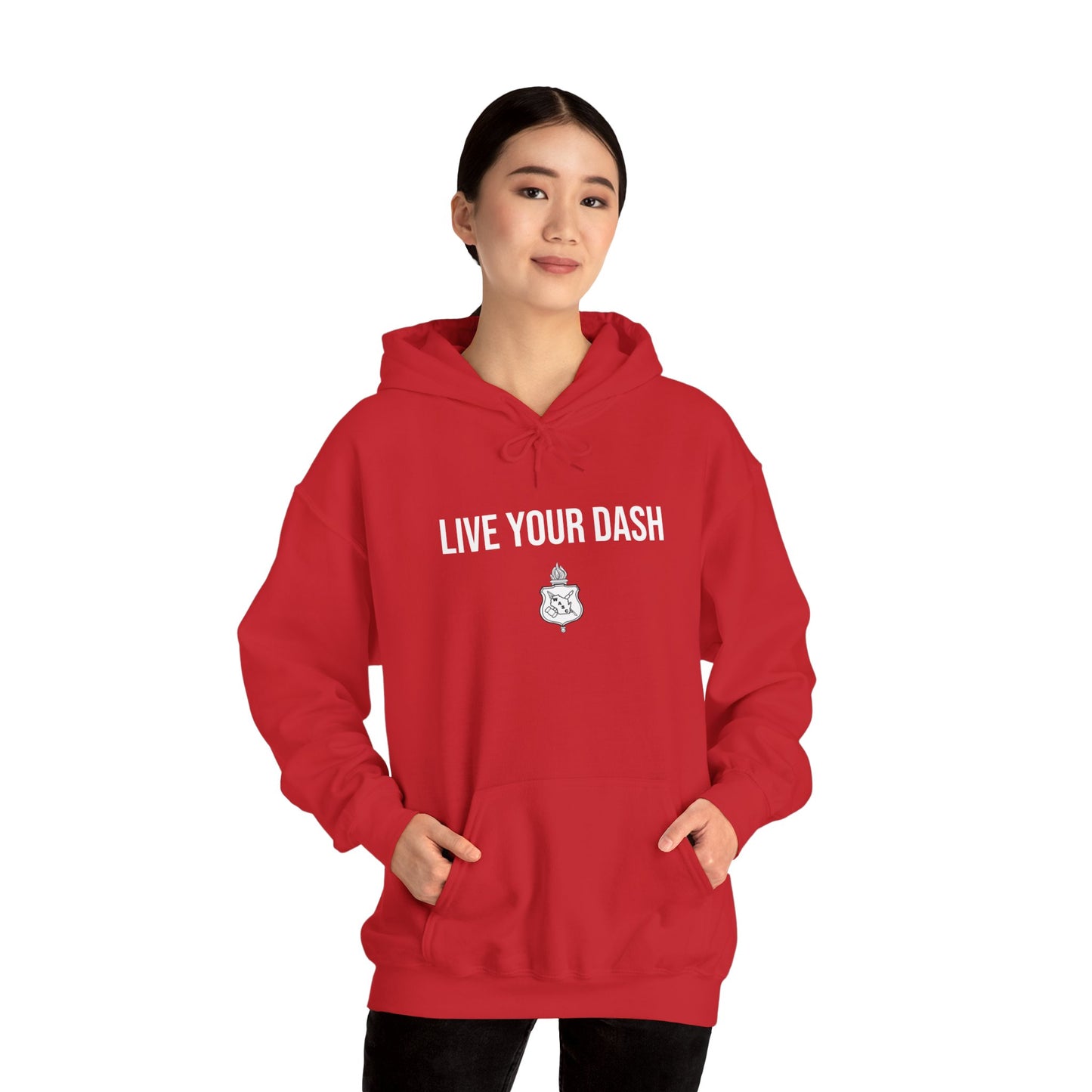 "Live Your Dash" WASC Logo Hoodie