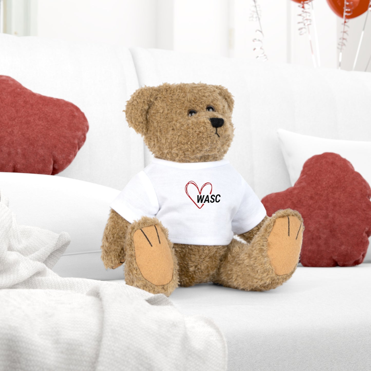 WASC Love Plush Toy with T-Shirt