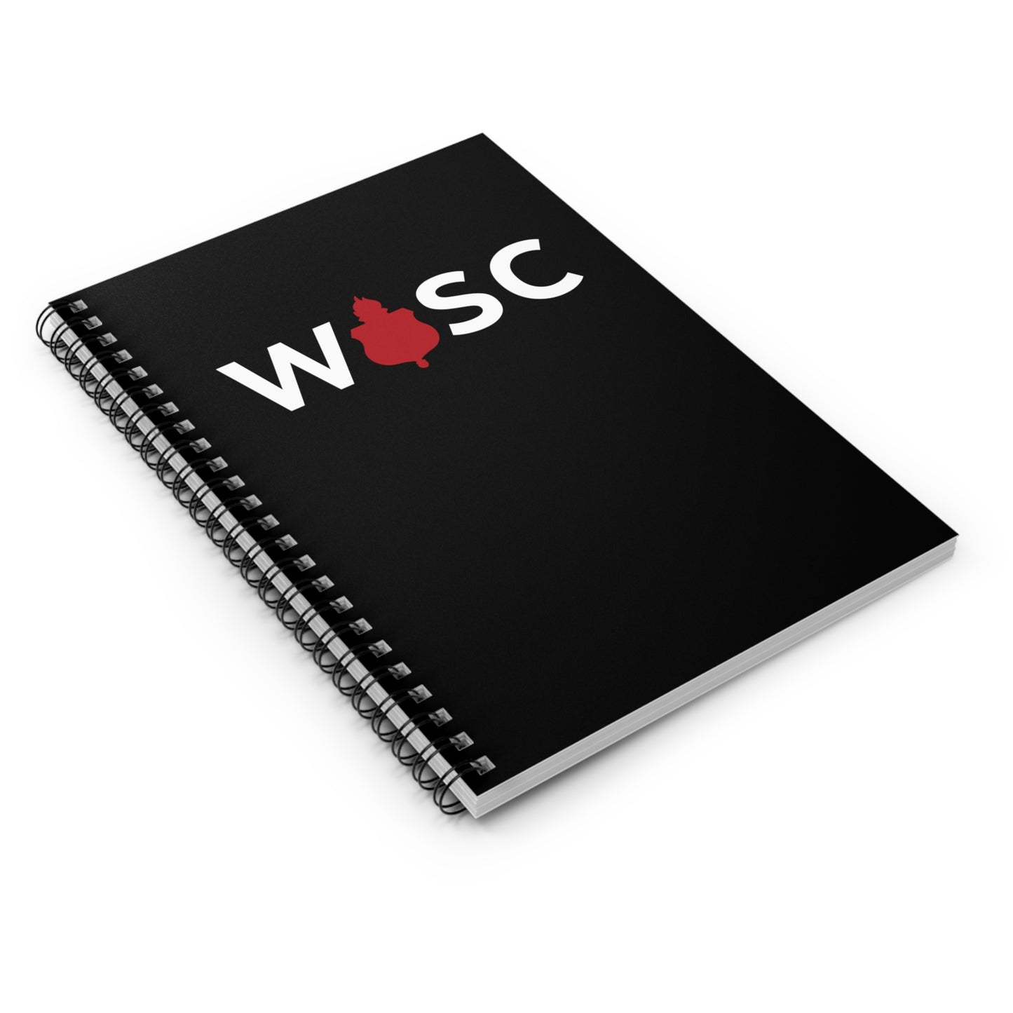 Black Spiral Notebook