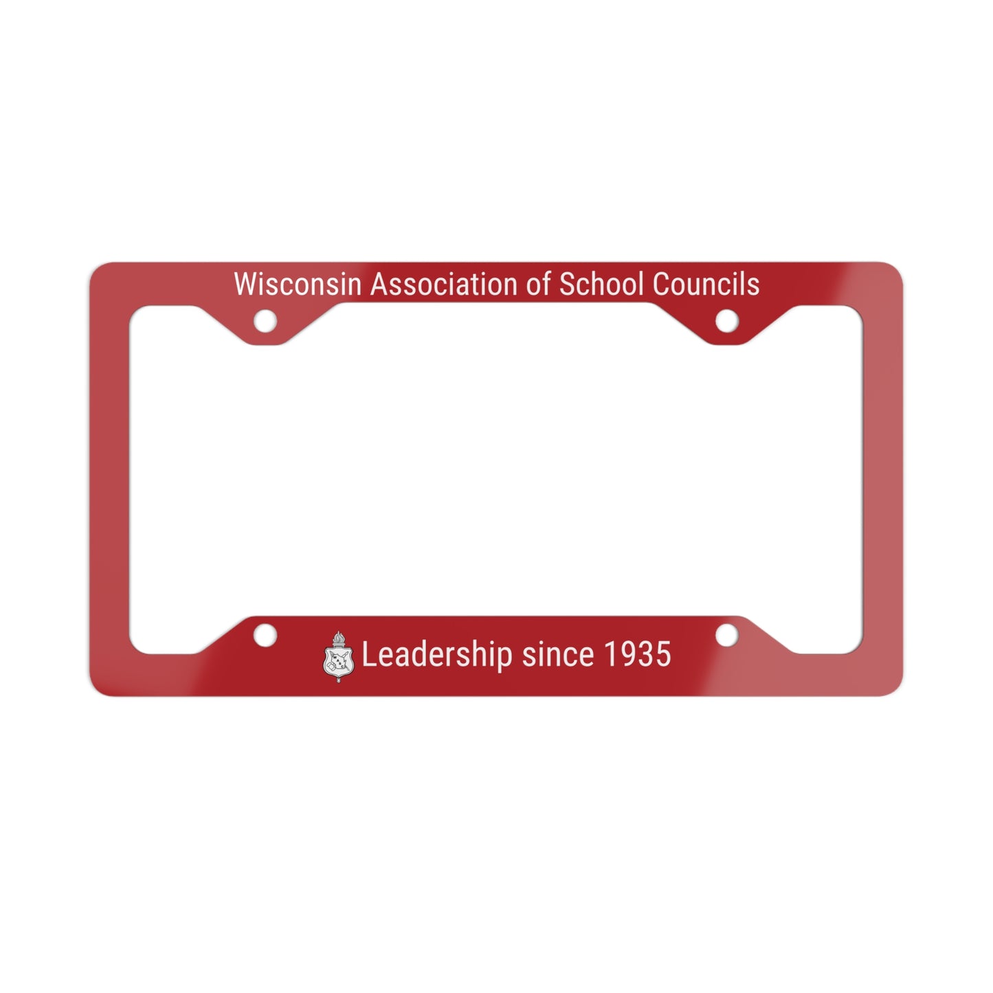 WASC Metal License Plate Frame