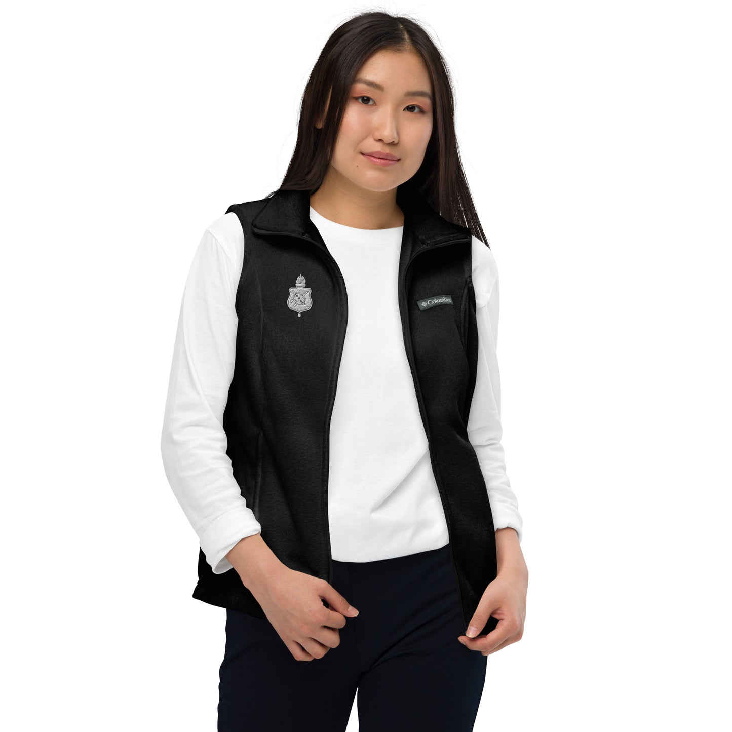 Women's WASC Logo Columbia Fleece Vest