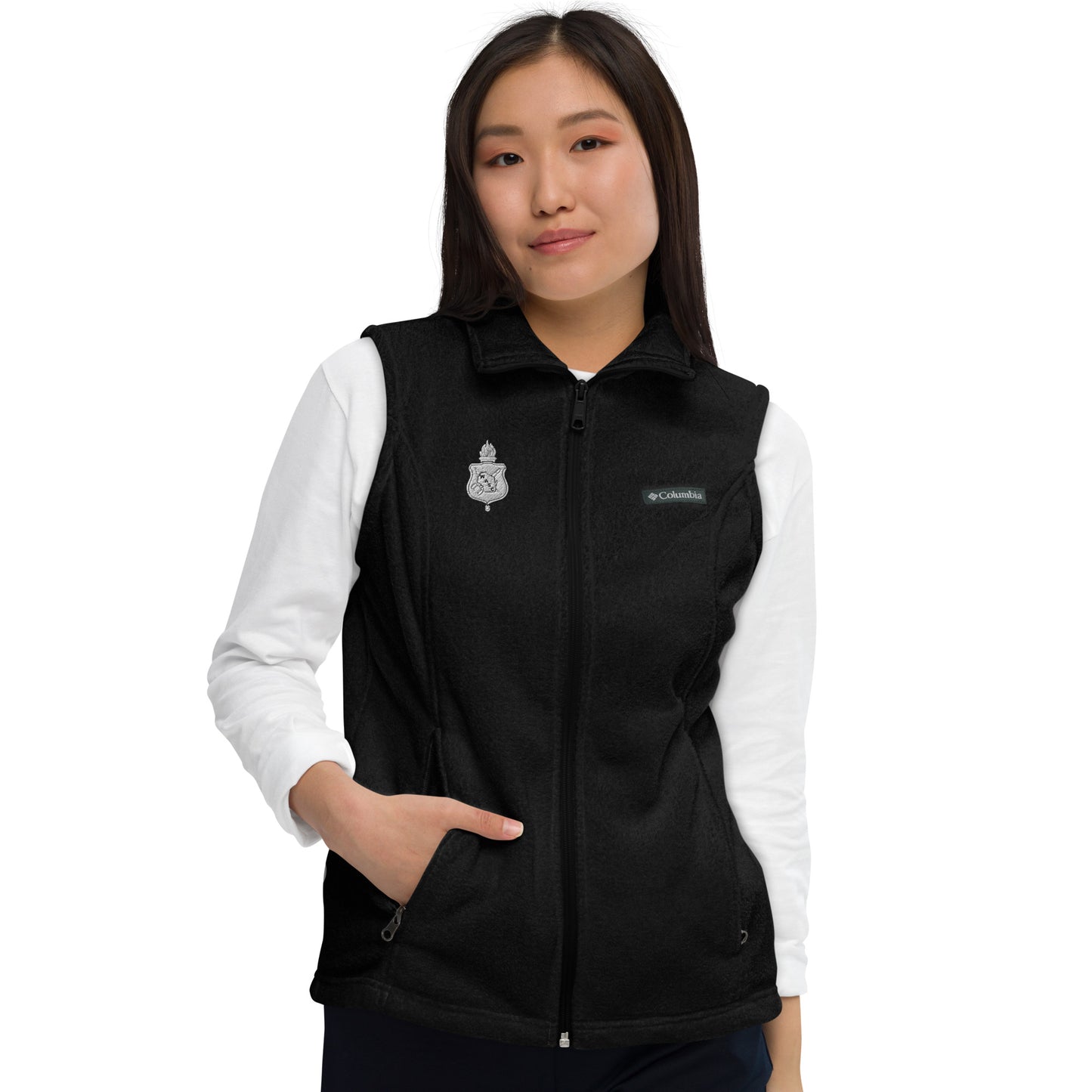 Women's WASC Logo Columbia Fleece Vest