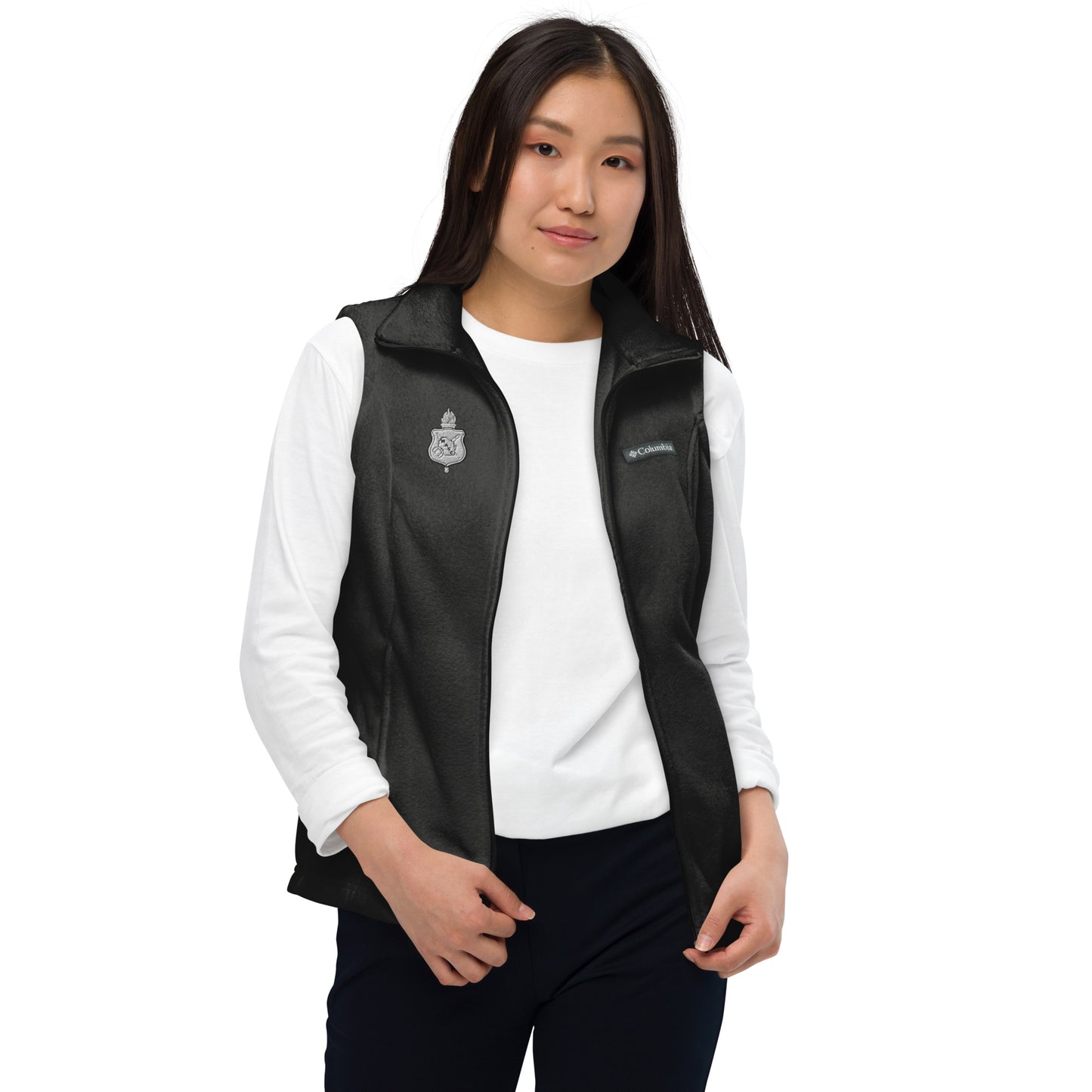 Women's WASC Logo Columbia Fleece Vest