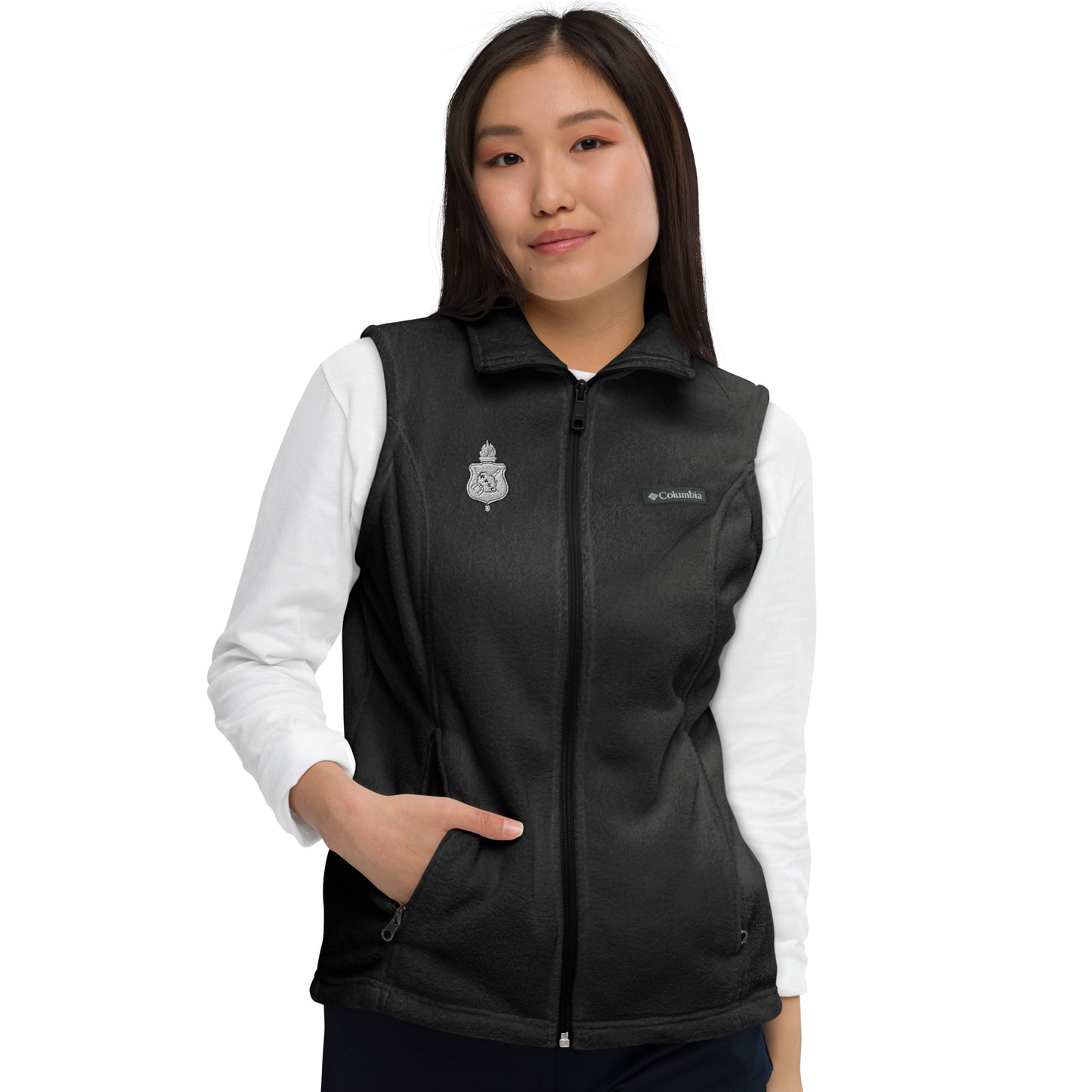 Women's WASC Logo Columbia Fleece Vest