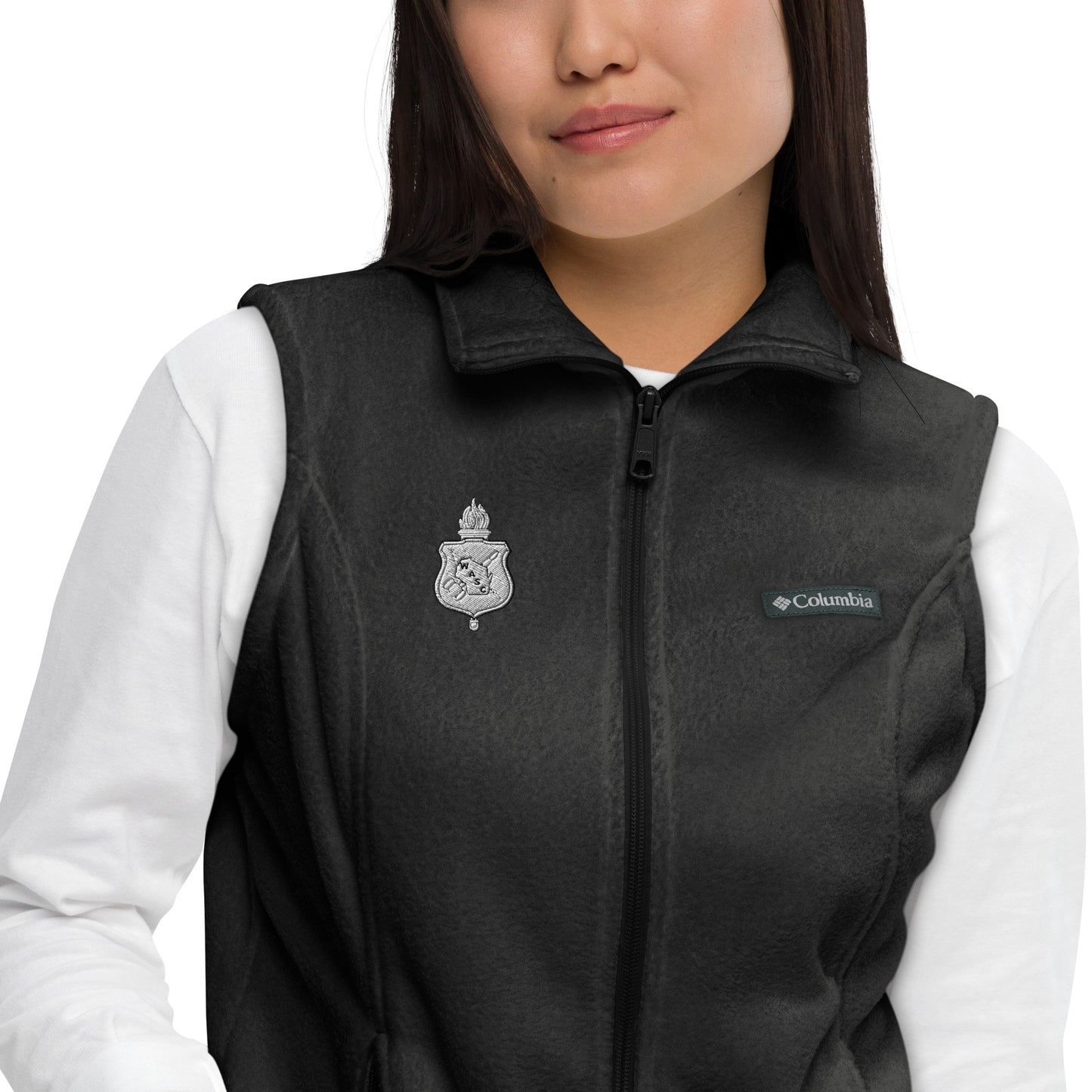 Women's WASC Logo Columbia Fleece Vest