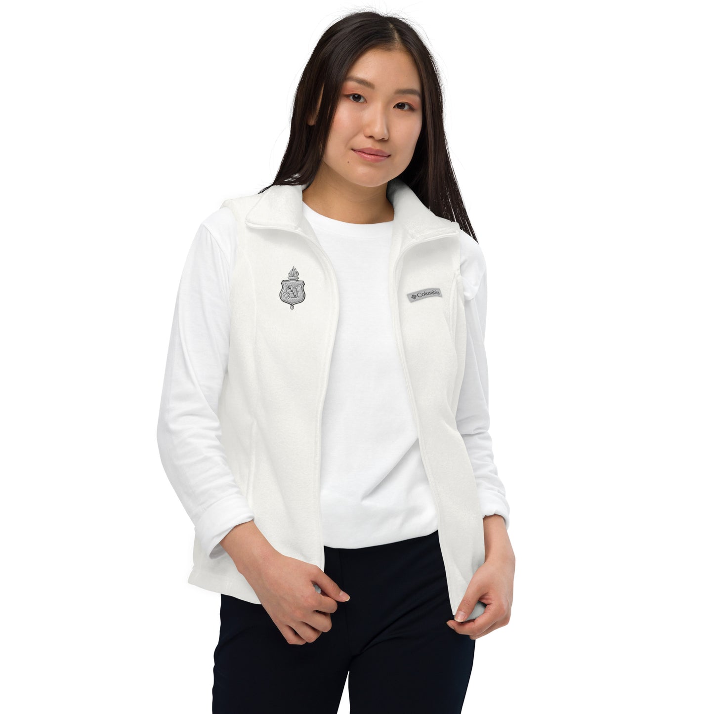 Women's WASC Logo Columbia Fleece Vest