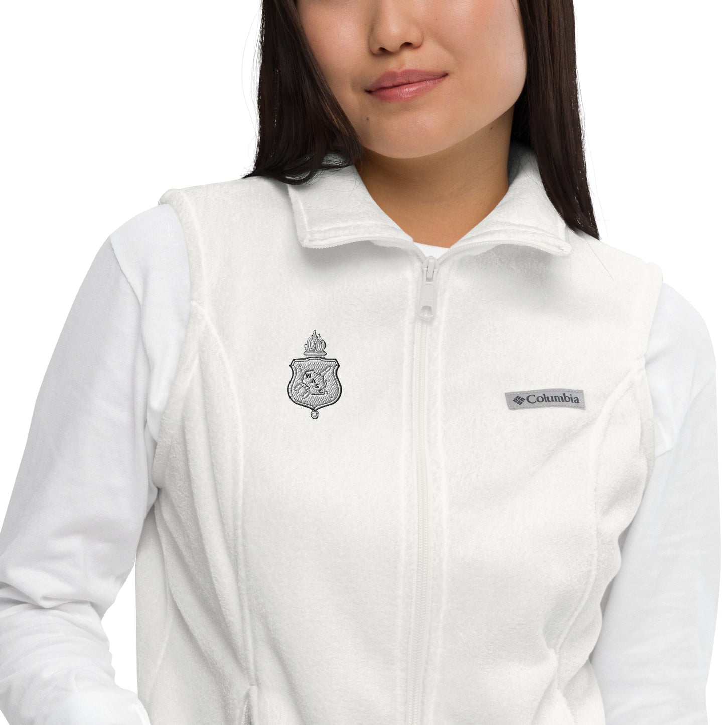 Women's WASC Logo Columbia Fleece Vest