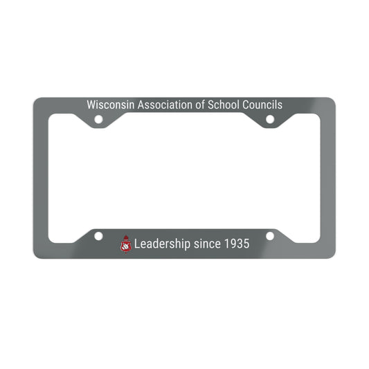 WASC Metal License Plate Frame